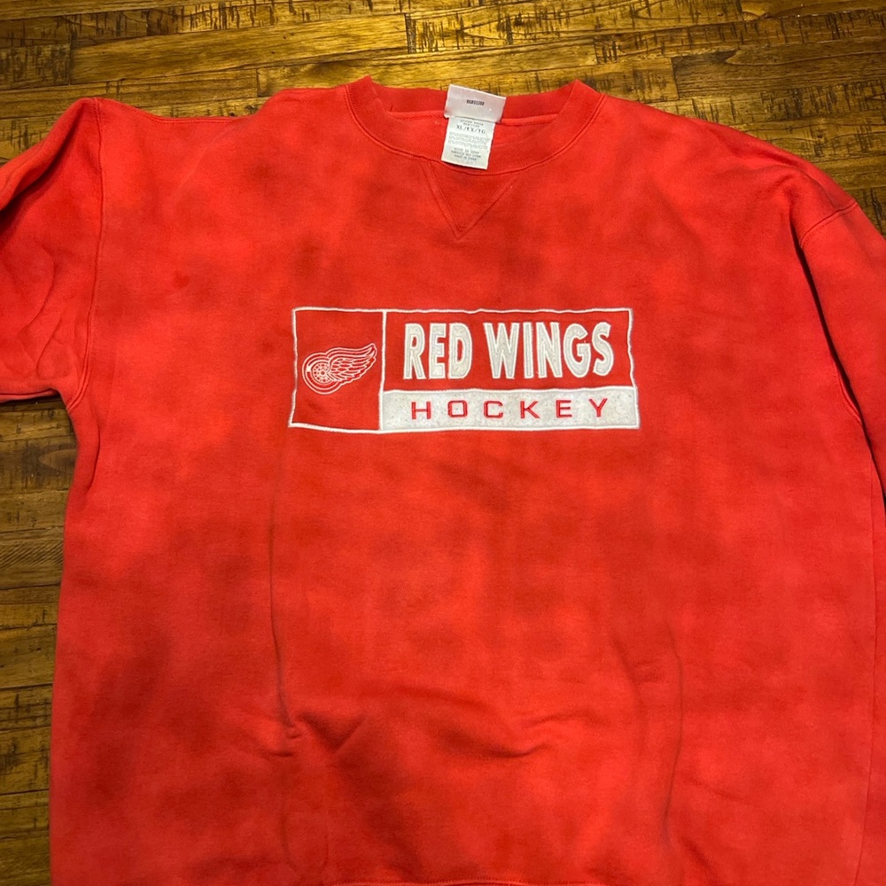 Vintage Puma Red Wings Sweatshirt